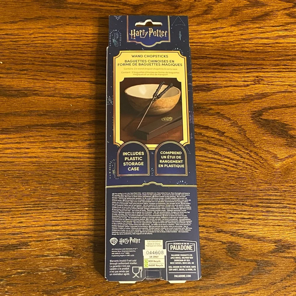Harry Potter Wand Chopsticks Wizarding World Officially Licensed New In Box Gift